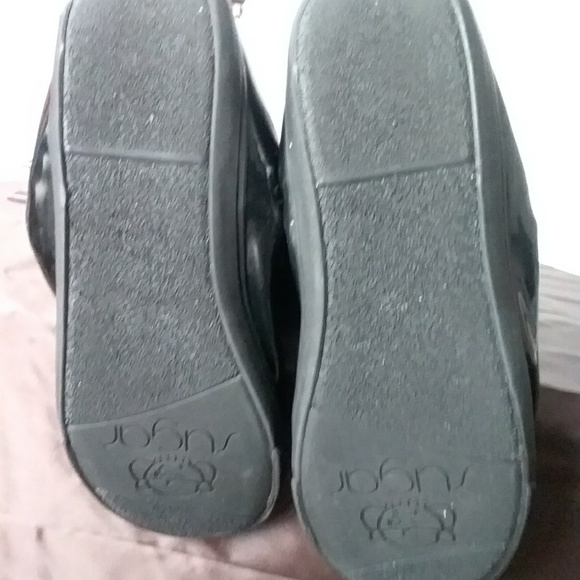 Sugar black rain boots size 9 used - Picture 4 of 6